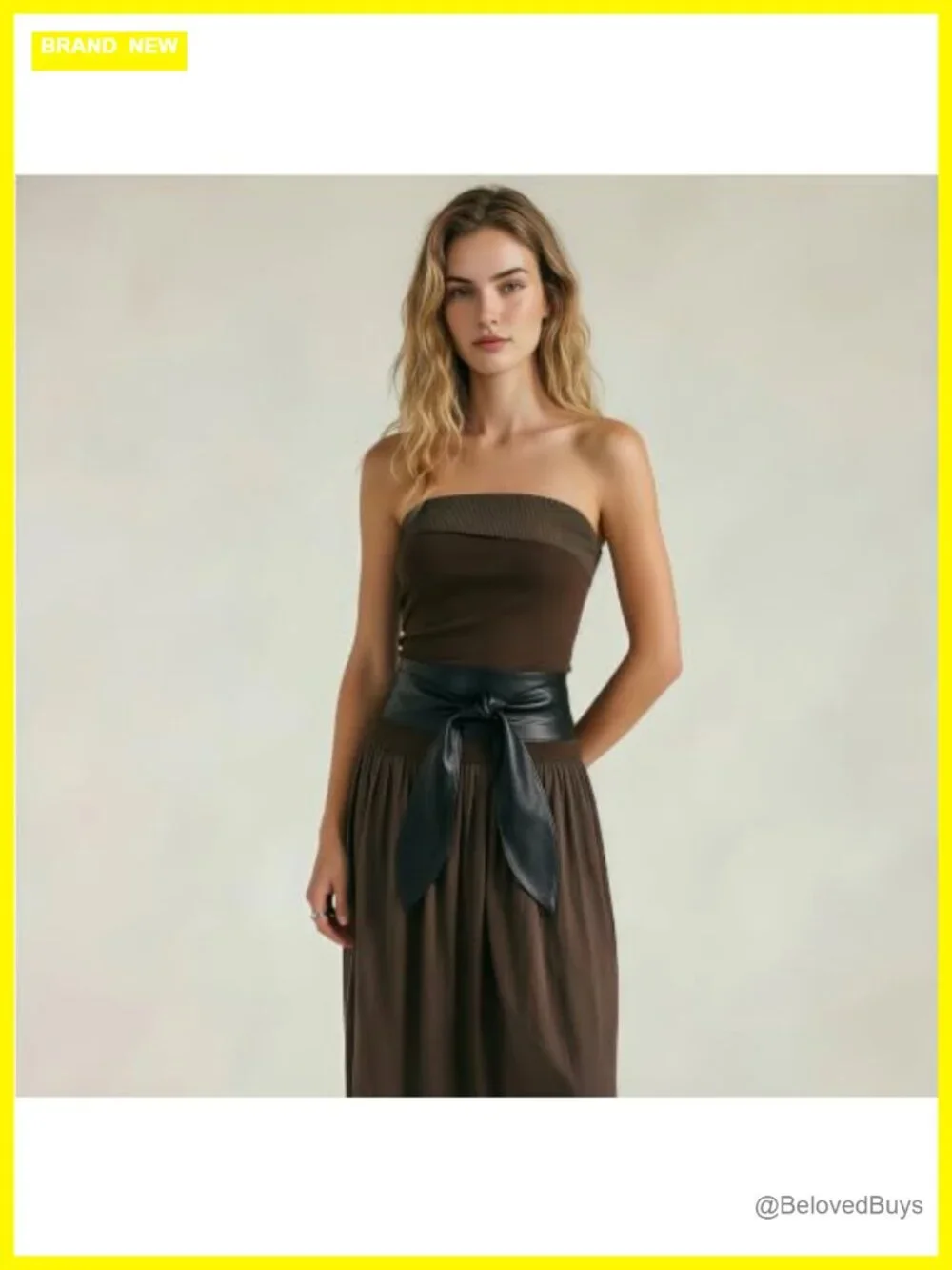 Women's Wide Waistband Knotted Obi Belt Faux Leather Wrap Cinch Waist Belt